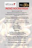 Nochevieja en Idílico Restaurante