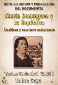 María Dominguez y la República