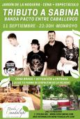 Cena Brasa + Tributo a  Sabina