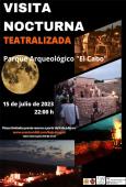 Visita teatralizada nocturna Poblado Íbero el Cabo
