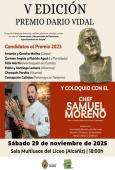 V Edición del Premio Darío Vidal Llisterri