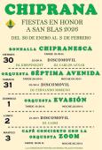 Fiestas San Blas Chiprana 2026