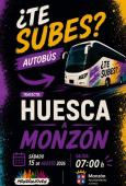 ¿Te subes? Autobús Huesca-Monzón