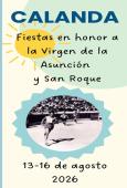 Fiestas San Roque Calanda 2026